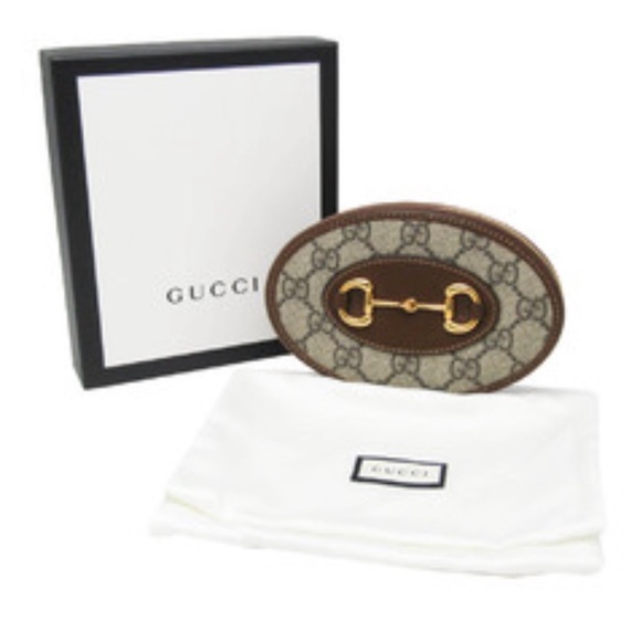 Gucci Brown and Gold Horsebit coin purse 💕 - Picture 7 of 11